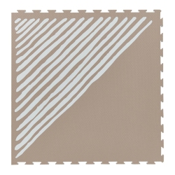 TODDLEKIND Sandy Lines Series Prettier Playmat - In Tan