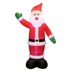 OCCASIONS 20 Ft Inflatable Santa