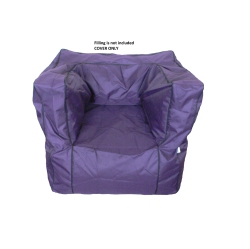 BOSCOMAN - Adult Indoor/outdoor Beanbag Chair - Cover Only - 96069091 In Purple