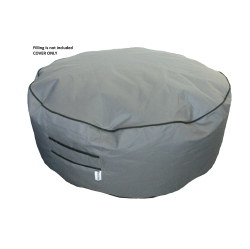 BOSCOMAN - Indoor/outdoor Ottoman Beanbag - Anthracite Cover Only - 96075004