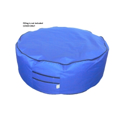 BOSCOMAN - Indoor/outdoor Ottoman Beanbag - Cover Only - 96075082 In Blue