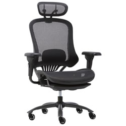 TygerClaw High-Back Mesh Executive Chair - Black