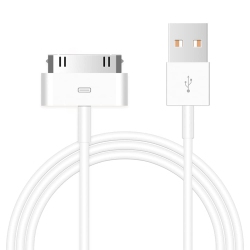 DOLAER 2-Pack 30-Pin Charger Cable Compatible for Old Iphone 4 4S 3G 3Gs, Ipad 1 2 3, Ipod Touch, Ipod Nano USB Fast Charge & Sync Charging Cord