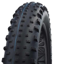 SCHWALBE , Jumbo Jim Evo, Tire, 26"x4.80, Folding, Tubeless Ready, Addix Speedgrip, Snakeskin, 127Tpi In Black