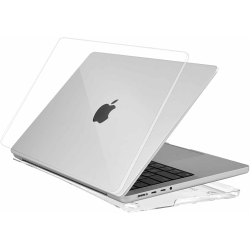 YELLOW-PRICE Hard Crystal Clear Case Shell 2016-2022 Cover for Macbook Pro 13 14 15 16 Inch