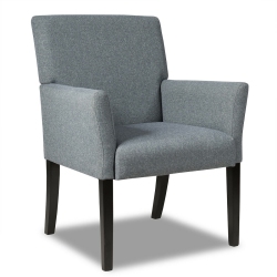 SLICKBLUE Comfortable Reception Chair With Arms for Guest Or Waiting Room Seating