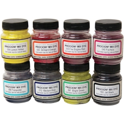 JACQUARD PRODUCTS Jacquard Procion Mx Dye Set -8 Colors W/ Soda Ash