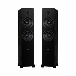 FLUANCE Ai81 Powered 2-Way Floorstanding Tower Speakers With 150W Built-In Amplifier for Tv, Turntable, PC And Bluetooth
