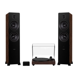 FLUANCE Rt82 Reference High Fidelity Vinyl Turntable, Pa10 Phono Preamp And Ai81 Te Powered Floorstanding Speakers