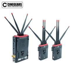 CINEGEARS Wireless Prime 2000M Two In One HDMI And Sdi 5Ghz Wireless Video Transmission Kit Hand Held Model