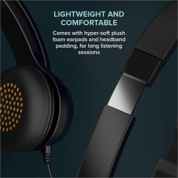 CREATIVE LABS On-Ear Noise Cancelling Headsets With Mic - (51Ef0980Aa000) In Black