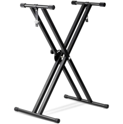 PRIMECABLES X Keyboard Stand Heavy Duty Classic Music Musical Electronic Piano Stands In Black