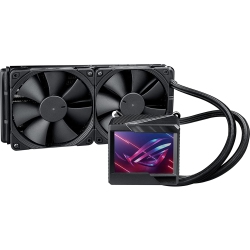 ASUS Rog Ryujin Ii 240 RGB All-In-One Liquid Cpu Cooler 240MM Radiator (3.5"color Lcd, Embedded Pump Fan And 2Xnoctua Ippc 2000 Pwm 120MM Radiator