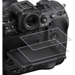 DOLAER Z9 Top+Lcd Screen Protector for Nikon Z9 Z9 Digital Camera, Fire Rock Ultra-Clear 9H Hardness Tempered Glass Cover for Nikon Z9 Z9-4Packs