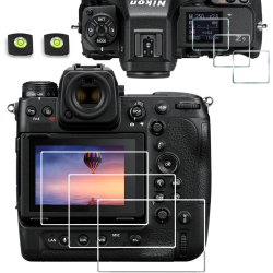DOLAER Lcd +Top Screen Protector Compatible for Nikon Z9 Z 9 Camera, Anti-Scratch Tempered Glass Hard Protective Film Cover Hot Show Level