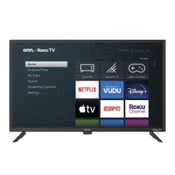 ONN Refurbished (Good) - . 43” Class 4K Uhd (2160P) Led Roku Smart Tv HDr (100012584 )