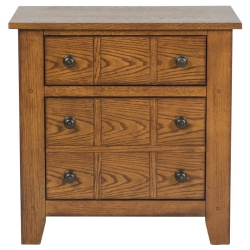 LIBERTY FURNITURE Grandpas Cabin Medium Night Stand In Brown