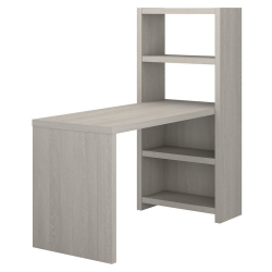 KATHY IRELAND OFFICE Office By Kathy Ireland Echo 56W Craft Table In Sand - Engineered Wood In Gray