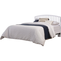 HILLSDALE Carolina Full Queen Spindle Headboard In In White