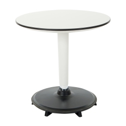 OFFICE STAR Active Height Adjustable Table 21"-31" In Laminated Top In Engineered Wood In White