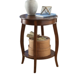 BOWERY HILL End Table In Walnut