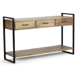 SIMPLI HOME Riverside Console Table In Natural