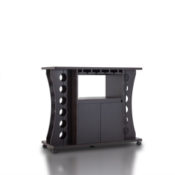 FURNITURE OF AMERICA Milan Modern Wood Buffet With Wine Rack In Espresso