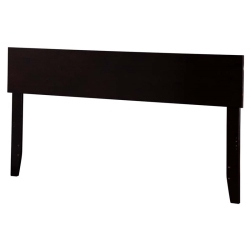 AFI Orlando Full Panel Solid Wood Headboard In Espresso