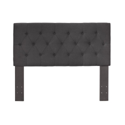 FURNITURE OF AMERICA Warscher Fabric Full/queen Tufted Headboard In In Gray