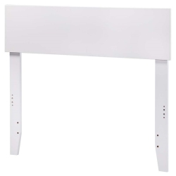 AFI Orlando Twin Panel Solid Wood Headboard In In White