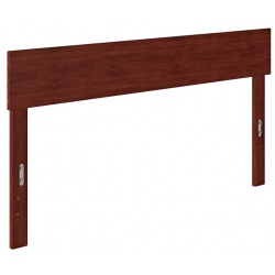 AFI Boston Solid Wood Queen Headboard In Walnut