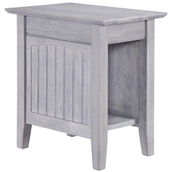AFI Nantucket Side Table In Driftwood In Gray