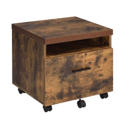 ACME FURNITURE Acme Bob File Cabinet In Weathered Oak