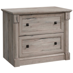 SAUDER Palladia Contemporary Wood 2-Drawer Lateral File Cabinet In Split Oak