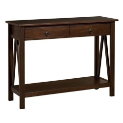 BOWERY HILL Console Table In Antique Tobacco