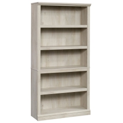 BOWERY HILL 5 Shelf Bookcase In Chalked Chestnut