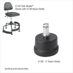 SAFCO 2" Nylon Glides for Drafting Chairs