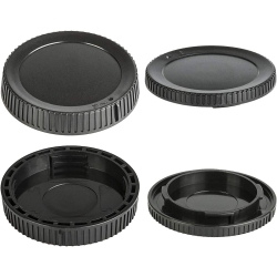 DOLAER Camera Body Cap & Rear Lens Cap Cover Compatible for Nikon Z9 Z7Ii Z6Ii Z7 Z6 Z5 Z50 Camera Kit Z Mount Lens (2 Pack)