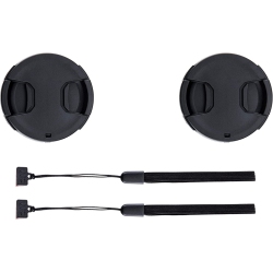 DOLAER 40.5MM Front Lens Cap Cover \w Cap Keeper for Sony Zv-E10 A6400 A6300 A6100 A6000 A6500 A5100 A5000 A7C \w Sony E 16-50MM Or Fe 28-60MM Kit