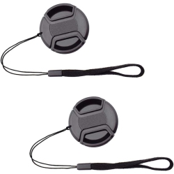 DOLAER 49MM Lens Cap Cover \w Keeper for Sony E-Mount Fe 50MM F/1.8, Sony E 55-210MM F/4.5-6.3 Lens, Sony E 35MM F/1.8, Sony E 20MM F/2.8 Lens for Sony