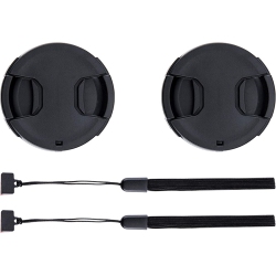 DOLAER 49MM Front Lens Cap Cover \w Deluxe Cap Keeper for Canon Eos M50 M5 M6 Mark Ii M200 M100 \w Kit Lens Ef-M 15-45MM F/3.5-6.3 Is Stm, for Canon