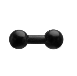 DOLAER 25MM (1 Inch) Ball to 25MM Ball Adapter Retail In Black