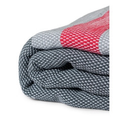 ETHICA Hand Made Woven Blanket Made Of Recycled Fabric – for Twin Bed