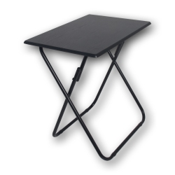 ITY INTERNATIONAL - Jumbo Folding Table, Made Of Mdf, 29" X 20" X 28.3" In Black