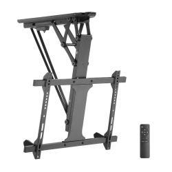 AMX - Motorized Ceiling Tv Mount, for 32" to 70" Screen, With Remote Control In Black