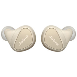 Jabra Elite 5 In-Ear Noise Cancelling True Wireless Earbuds - Gold Beige