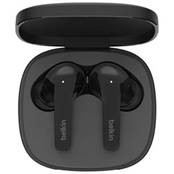 Belkin SoundForm Flow In-Ear Noise Cancelling True Wireless Earbuds - Black