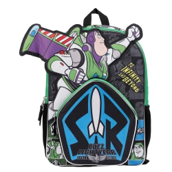 BIOWORLD Buzz Lightyear Space Ranger Collage 16" Kids Backpack