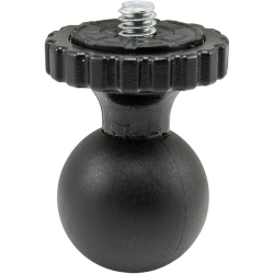 DOLAER Sp25Mmcam 25MM Swivel Ball to 1/4 20 Camera Mounting Bolt Adapter (Black)