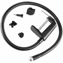 DOLAER 25 Inch Flexible Desktop Tabletop Long Arm Clamp Clip Mount Holder Stand for Logitech Brio 4K, C925E, C922X Webcam